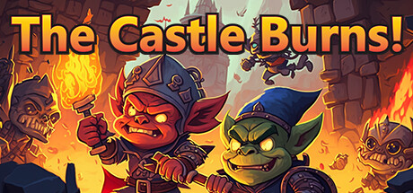 The Castle Burns The Castle Burns Capa