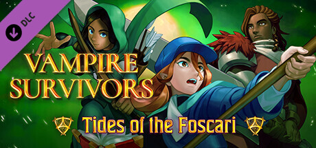 Vampire Survivors Tides of the Foscari Vampire Survivors Tides of the Foscari Capa