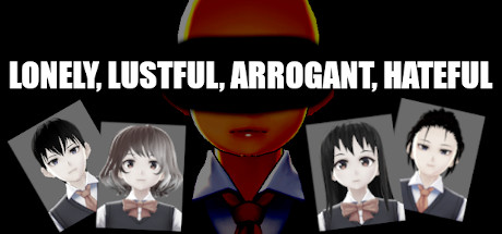 LONELY LUSTFUL ARROGANT HATEFUL LONELY LUSTFUL ARROGANT HATEFUL Capa